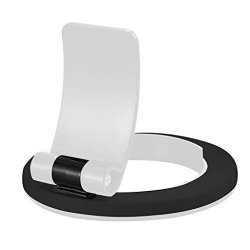 By Dolloress Finger Ring Stand Foldable Holder Stand 180 Degree Adjustable Bracket Dock For Ipad MINI 5 4 3 2 1 White 11X11X3CM