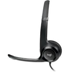 Logitech H390 USB Stereo Headset with Rotating Microphone