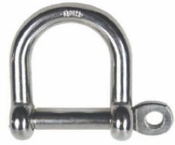 Wide D Shackle 5mm