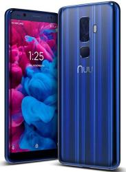 NUU Mobile G3 Unlocked Cell Phone - 5.7" Android Smartphone - Sapphire Blue