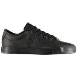 Converse Mens Ox Replay Low Trainers Mono Black Parallel Import