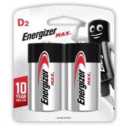 Energizer - Max D - 2 Pack - 4 Pack