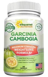 100% Pure Garcinia Cambogia Extract - 180 Capsule Pills Natural Weight Loss Diet Supplement Ultra High Strength Hca Best Max Xt Premium Slim Detox
