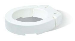 Hinged Toilet Seat Risers Round each