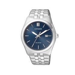 Eco-drive Blue Dial Date Dress Watch