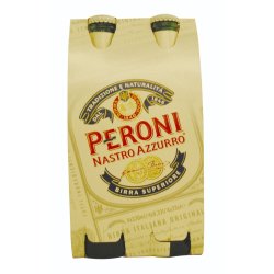 Peroni - Nastro Azzurro 330ML Nrb 4 Pack