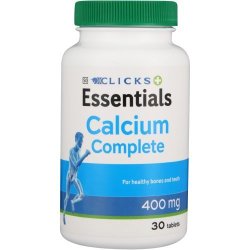Clicks Essentials Calcium Complete 30 Tablets
