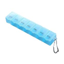 Portable Rectangle 7-DAY Pill Box