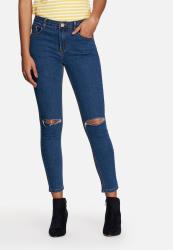 Glamorous Knee-rip Jeans - True Blue