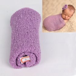 Baby Photography Props Blanket Rayon Stretch Knit Wrap 40 150cm - 16