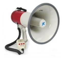50W Megaphone With Record Siren & Microphone
