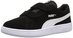 Puma Smash V2 Suede Preschool Sneakers Puma Black puma White 8 M Us Toddler
