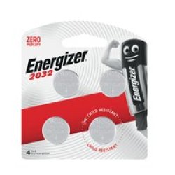 Energizer - 2032 3V Lithium Coin Battery 4 Pack Moq X 12 - 2 Pack