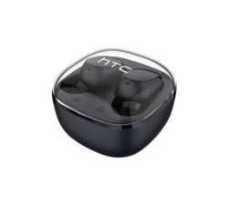 HTC Htc True Wireless Earbuds 6 Tws Wireless Earphone Bluetooth- Crystal Series Black
