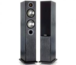 Monitor Audio Bronze 5 Floorstanding Speakers - Pair - Walnut