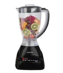 Ovente Kitchen Ovente Multi-speed Blender For Smoothies Shakes Soups And More 1.5 Liter 400-WATTS Stainless Steel Blades Black BLH1012B