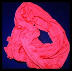 Neon Pink Scarf