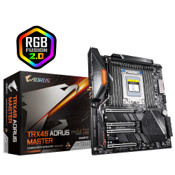 Gigabyte Aorus Amd TRX40 Master For 3RD Gen Amd Ryzen Threadripper Processors 8X DDR4 3X M2 Intel Gbe Lan Wifi + Bluetooth