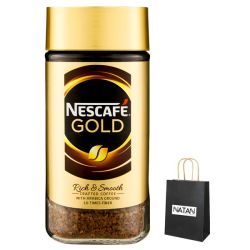Gold Coffee 200G - Rich & Smooth Instant Coffee + Natan Gift Bag