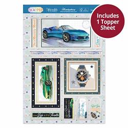 Hunkydory Pick 'n' Mix- Need For Speed - Luxury Toppers 1-SHEET PMIX925