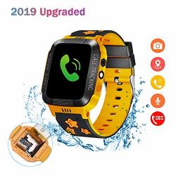 Eleoption Kids Smart Watches Gps Tracker Phone Call For Boys Girls Digital Wrist Watch Sport Smart Watch Touch Screen Cellphone Camera Anti-lost Sos Learning
