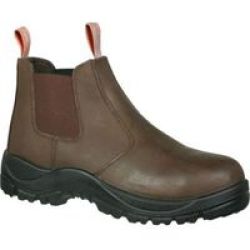 Hi-tec Size 4 Safety Boot Teleza Chelsea in Brown