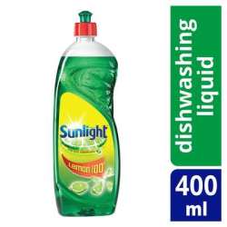 Sunlight Lemon 100 Dishwashing Liquid 400ML