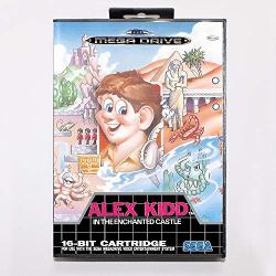 Alex Kidd In The Enchanted Castle Game Cartridge 16 Bit Md Game Card With Retail Box For Sega Mega Drive For Genesis