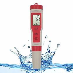 Water Quality Tester 4 In 1 3 In 1 Test Ec tds ph temp Water Quality Monitor Tester Kit For Pools Drinking Water Ph Tds Ec Temperatur