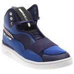 Mcq Brace Mid Men Us 8.5 Blue Sneakers 