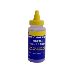 - Chalk Line Refill - Blue - 4OZ-116G - 8 Pack