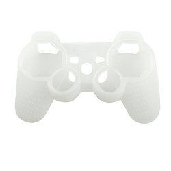 Sony PS3 Controller Skin Silicone Grip Cover Case For Playstation 3 Dualshock Wireless Game Controllers White
