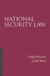 National Security Law Paperback 2ND Revised Edition