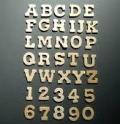 Chipboard Ply Wooden Alphabet Letters 4mm Thick And 5.5cm Big - Scrapbooking - The Letter J
