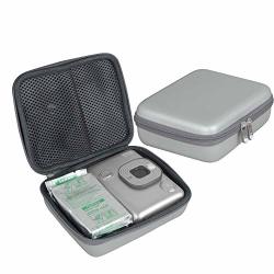 Hermitshell Hard Eva Travel Case For Fujifilm Instax MINI Liplay Hybrid Instant Camera For Camera+film Grey