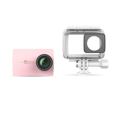 YI 4K Action Camera with Waterproof Case in Rose Gold