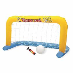 Subclap Floating Pool Water Handball Goal Net-pool Toys For Kids Summer Swimming Water Sports Game Toy Inflatable Blow Up Ball With Hand Pump For