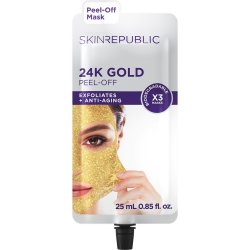 24K Gold Peel-off Face Mask 3 Applications