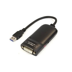 LB1 High Performance New USB 3.0 To Dvi Video Adapter To Extend Your Display For Philips 23PF5320 23-INCH Flat Panel Widescreen Lcd Tv