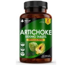 Artichoke Tablets With Black Pepper 2 Month Supply