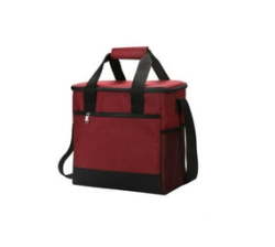 - Waterproof Insulated Picnic Lunch Cooler Bag - Wine Red