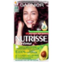 Garnier Nutrisse 3.6 Darkest Auburn Brown Permanent Hair Dye