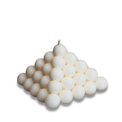 Pyramid Bubble Candle