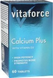 Calcium Plus With Vitamin D3 60 Tablets