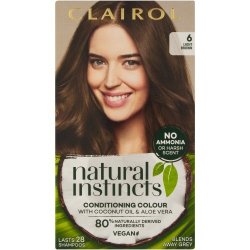 Clairol Natural Instincts Demi-permanent Hair Dye 6 Light Brown