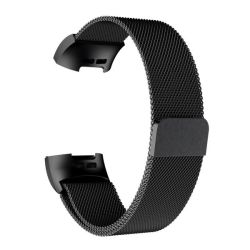 Milanese Strap Fitbit Charge 3 4 - M l - Black