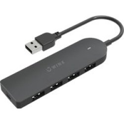 Connect Simple USB3 4-PORT Hub Black