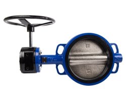 Agrinet Compact Cast Iron Gear 16B Butterfly Valve - 150MM