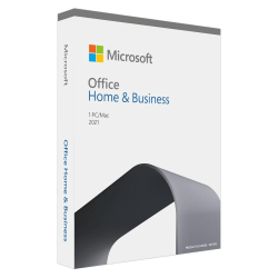 Microsoft FPP-2021-HB Office 2021 Home & Business Edition 1 User 1 PC - Full Packaged Product