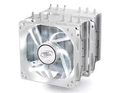 Deepcool Neptwin White Version Cpu Cooler 6 Heat Pipes Twin-tower Heatsink Dual 120MM White LED Fans Neptwin White AM4 Compatible